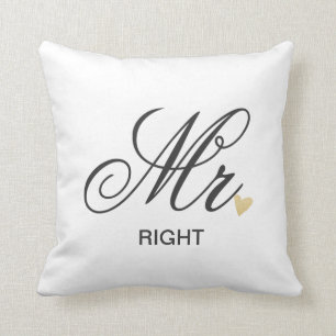 Mrs. RIGHT Cushion