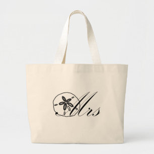 Mrs Sand Dollar Large Tote Bag