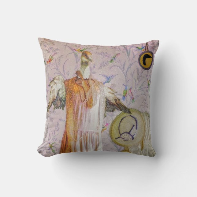 Mrs. Smew's Portrait Cushion (Front)