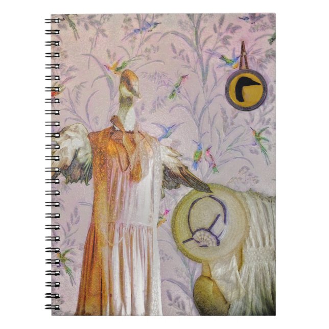 Mrs. Smew's Portrait Spiral Notebook (Front)