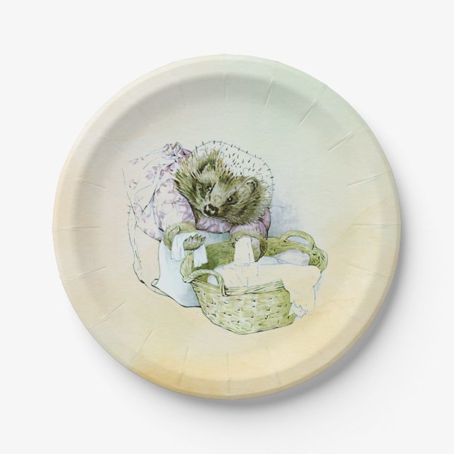  Mrs. Tiggy-Winkle Paper Plates (Front)