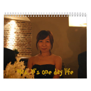 Mrs. Yi 's Calendar - i lluv this