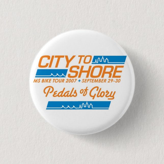 MS150 City to Shore 2007 Pin (Front)