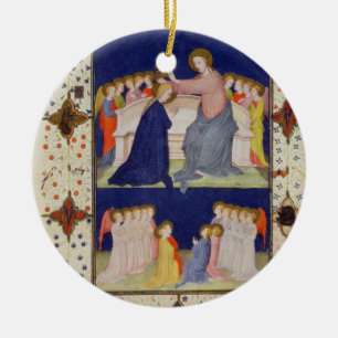 MS 11060-11061 Hours of Notre Dame: Compline, The Ceramic Tree Decoration