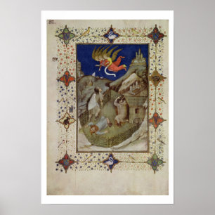 MS 11060-11061 Hours of Notre Dame: Tierce, The an Poster