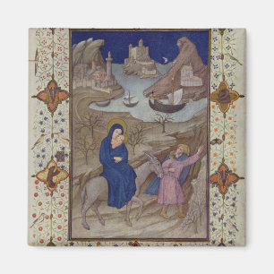 MS 11060-11061 Hours of Notre Dame: Vespers, The F Magnet