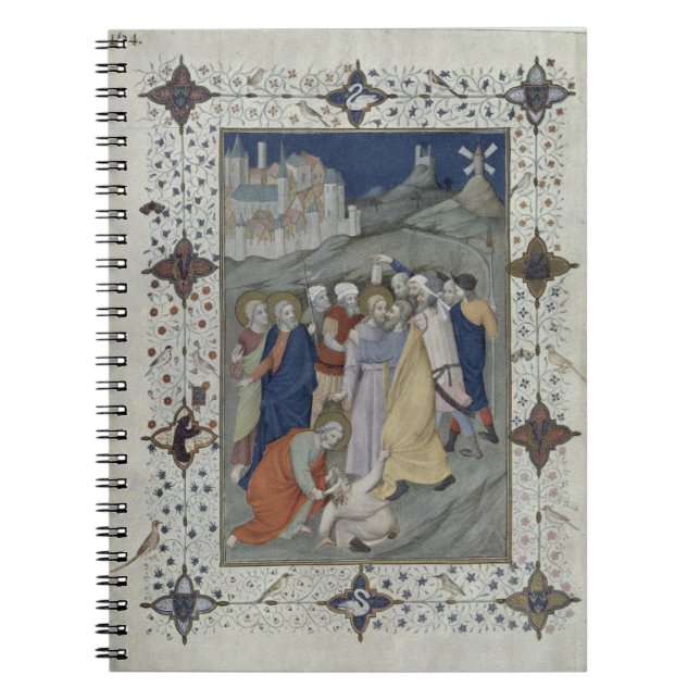 MS 11060-11061 Hours of the Cross: Matin and Laude Spiral Notebook (Front)
