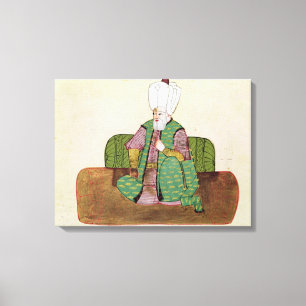 Ms 1971 Sultan Suleyman I Canvas Print