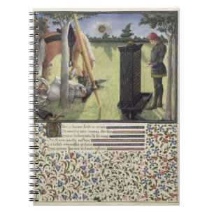 Ms. 2597 At Sunrise, Heart reads the inscription o Spiral Notebook
