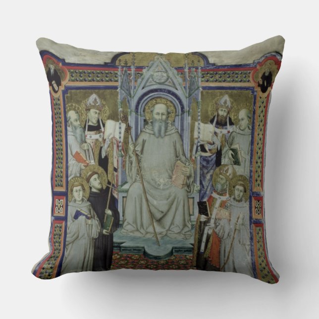 Ms 501 St. Benedict (vellum) Cushion (Front)