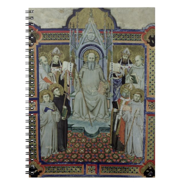 Ms 501 St. Benedict (vellum) Spiral Notebook (Front)