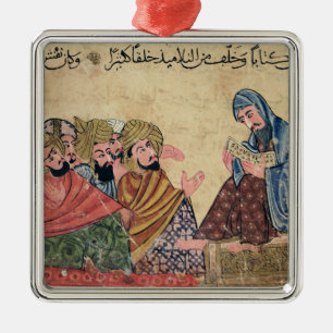 MS Ahmed III 3206 The Philosopher Metal Tree Decoration