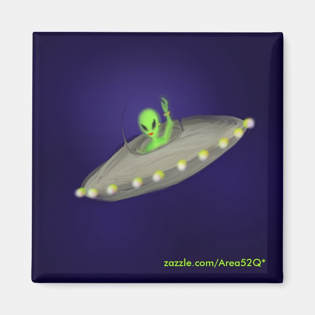 Ms. Alien magnet (Front)