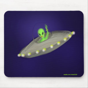Ms. Alien mousepad