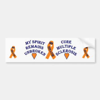 MS Awareness Bumper Sticker