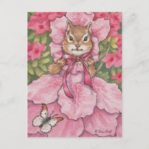 Ms Azalea Chipmunk Postcard