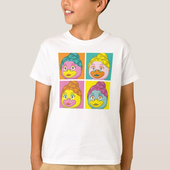 Ms. Birdy Pop Art T-Shirt (Front)