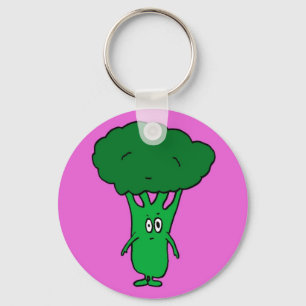 Ms. Broccoli Key Ring