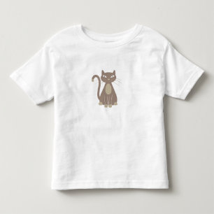 Ms Brown Cat Toddler T-Shirt