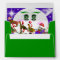 Ms. Christmas Moon Santa & Weenie Dogs Envelopes