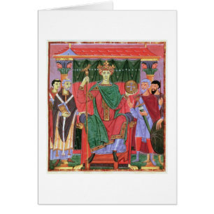Ms Cim.4453 f.42r Holy Roman Emperor Otto III Enth