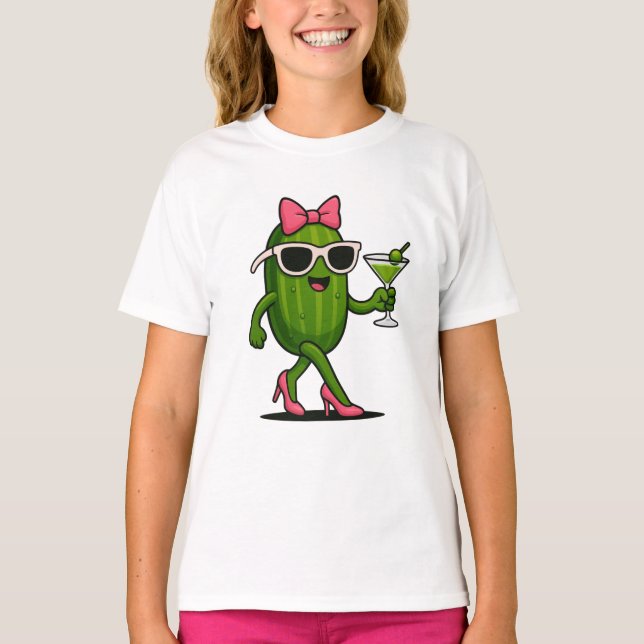 Ms. Cucumber Chic T-Shirt (Front)