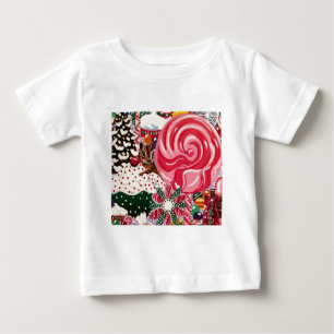 "Ms Elizabeth's Peppermint World" Baby T-Shirt