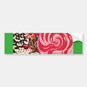 "Ms Elizabeth's Peppermint World" Bumper Sticker