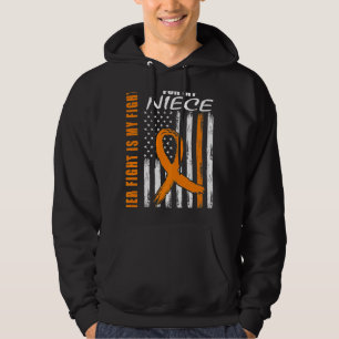 MS Family Fight Niece Multiple Sclerosis American  Hoodie
