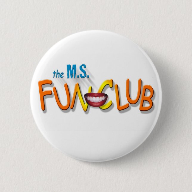MS Fun Club Crest button (Front)
