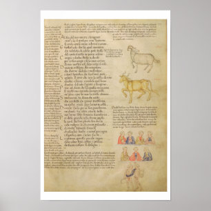 Ms Italien 87 fol.171 Page illustrating astrologic Poster