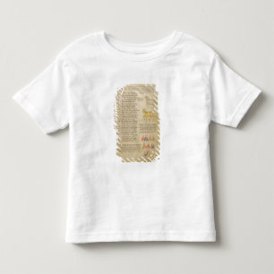 Ms Italien 87 fol.171 Page illustrating astrologic Toddler T-Shirt