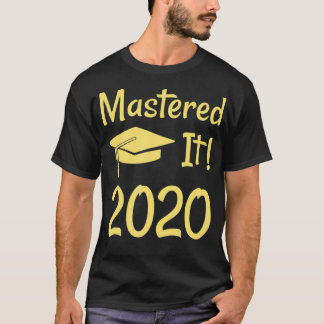 MS Masters Degree Funny Gift T-Shirt