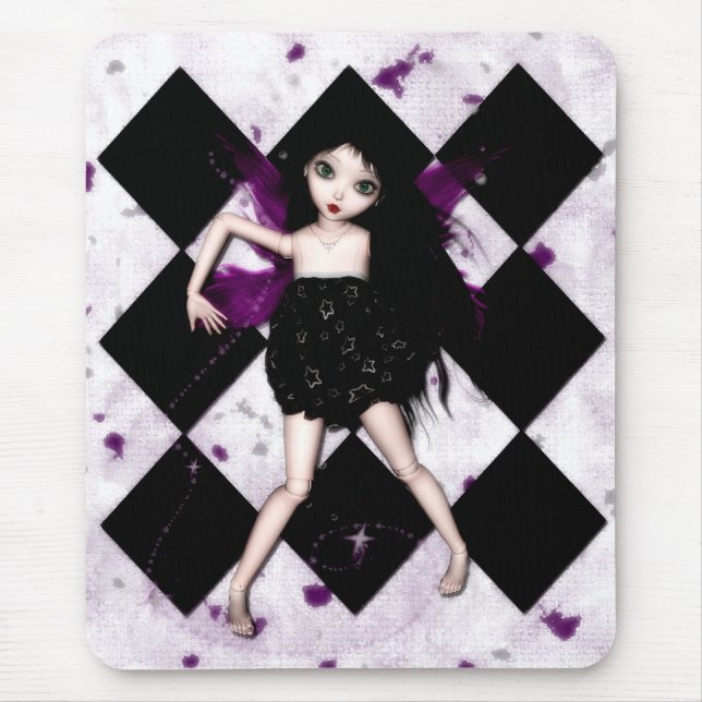 Ms. Matched- Mouspad Mouse Pad (Front)