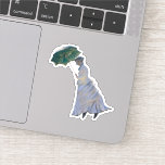 Ms Monet is Blown Away<br><div class="desc">* She is blown away when Ms. Monet went for a walk on a windy day. * A re-edit of the art of Oscar-Claude Monet (The Stroll with Camille Monet ) * Gift for yourself, Monet fans or art lovers. * Stickers are available in several size options. * Matte or...</div>