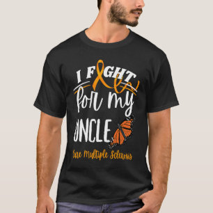 MS Multiple Sclerosis Awareness Cure MS Butterfly T-Shirt