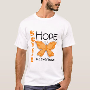 MS Never Give Up Hope Butterfly 4.1 T-Shirt