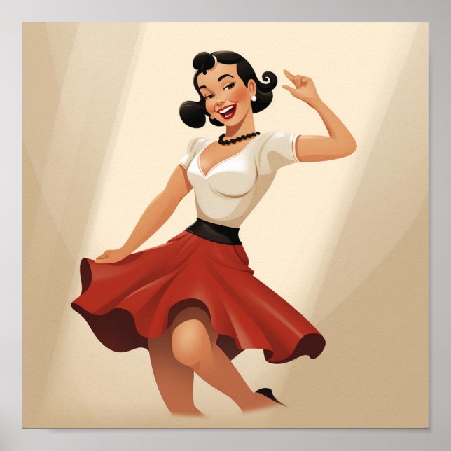Ms. Olive Oyl Poster (Front)