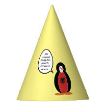 Ms Penguin Albanian Flag Talks