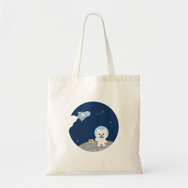 Ms.Q Planet Tote Bag (Front)