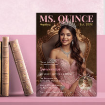 Ms. Quince Elegant Pink Fifteenth Celebration