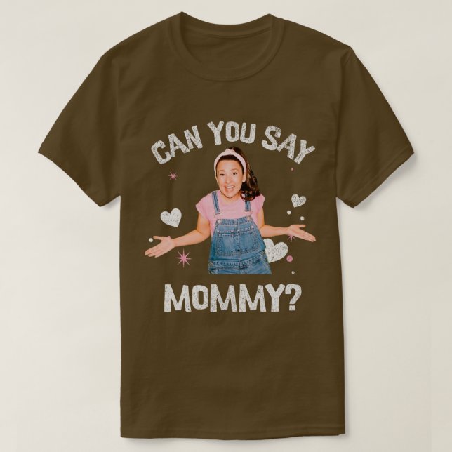 Ms Rachel Birthday  Can You Say Mum MAMA Mummy  fu T-Shirt (Design Front)