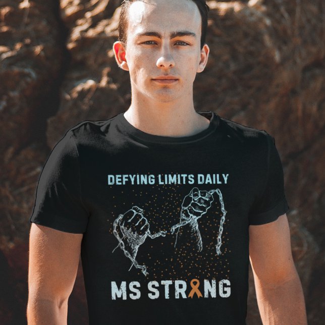 MS Strong: Defying Limits Daily T-Shirt (Creator Uploaded)