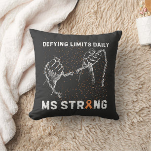 MS Strong: Multiple sclerosis awareness Cushion