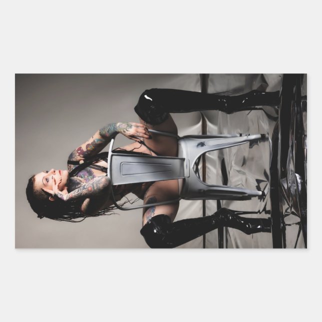 Ms. Velvet Revolver Brand Logo 2025 Rectangular Sticker (Front)