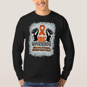 Ms Warrior Indestructible Multiple Sclerosis Aware T-Shirt