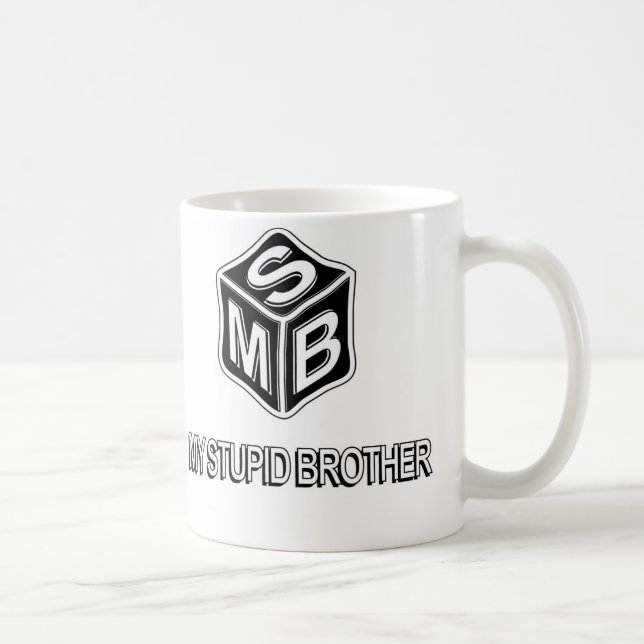 MSB My Stupid Brother large coffee mug (Right)