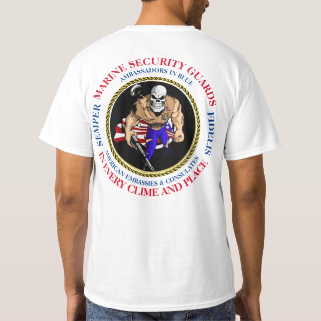 MSG AMBASSADORS IN BLUE T-Shirt (Back)