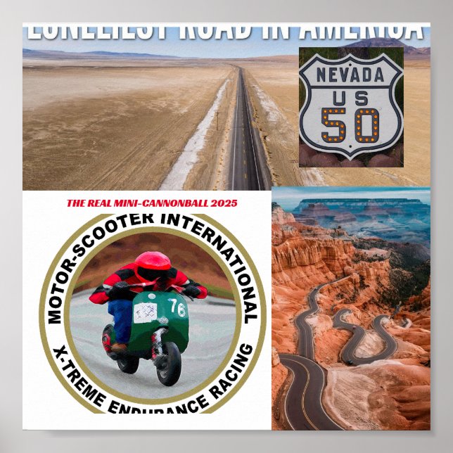 MSILSF 2025 MINI-CANNONBALL EVENT POSTER  (Front)