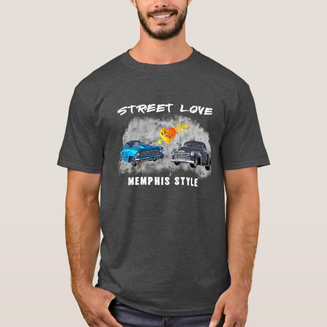 MSO Street Love Ole Heavy & Heifer. Street racing T-Shirt (Front)
